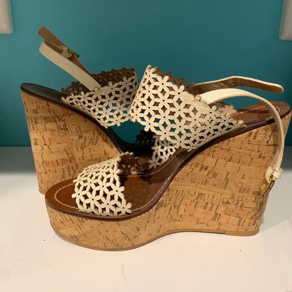 Tory Burch Women Platform Sandals, size 36.5 - Picture 5 of 6